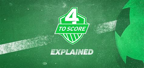 Play 4 To Score, Betway’s free